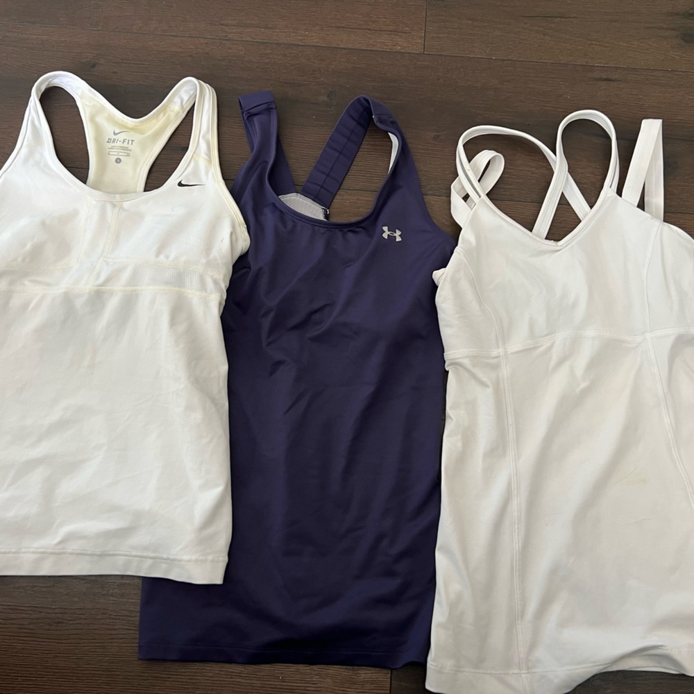 Women’s Nike and Under Armour Lulumelon Tank Top Avtivewear Bundle